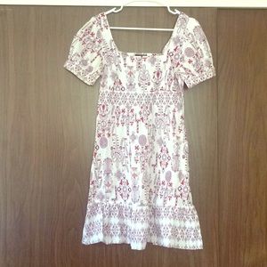 Vintage style peasant dress